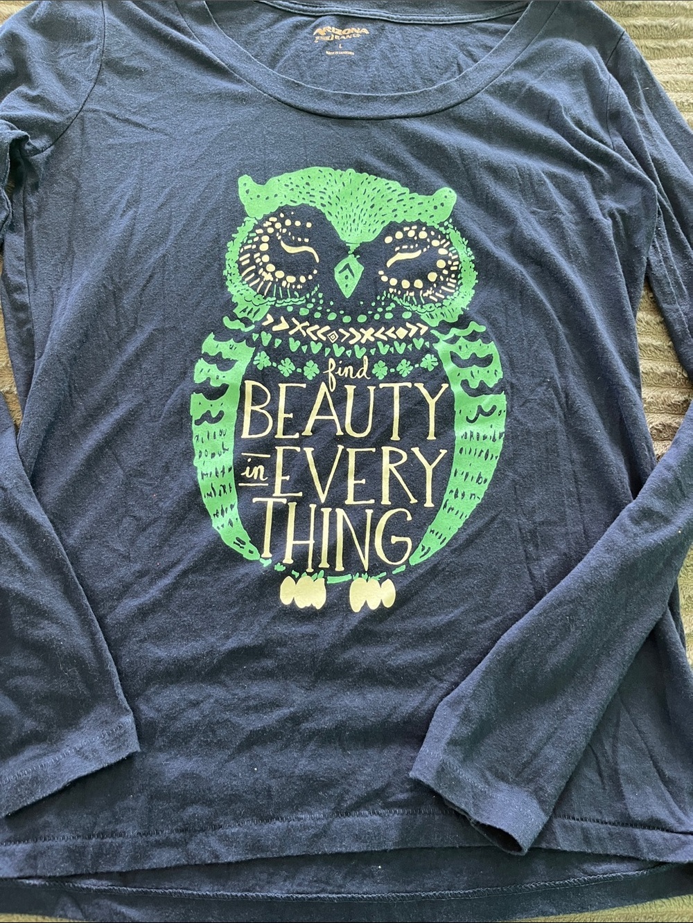 Owl long sleeved tee